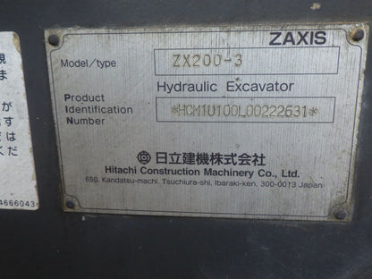 Hitachi ZX200-3 Excavator
