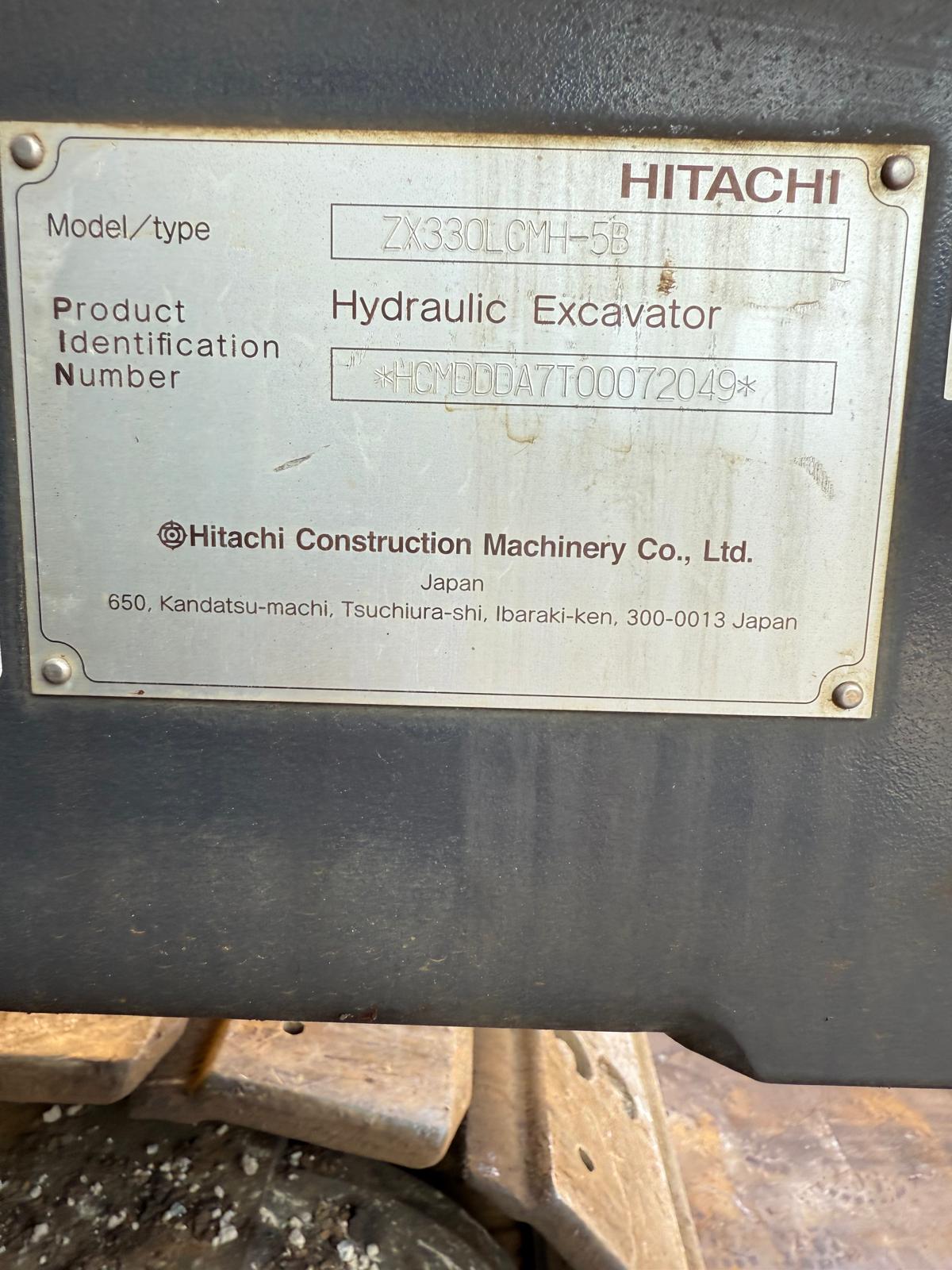 Hitachi ZX330LCMH-5B Excavator