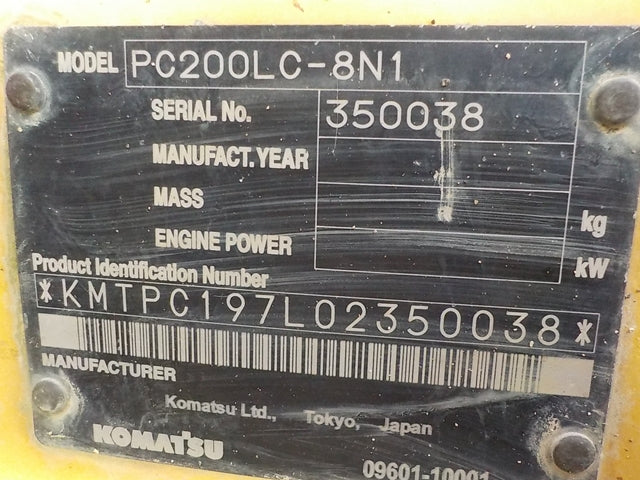 Komatsu PC200LC-8N1 Excavator
