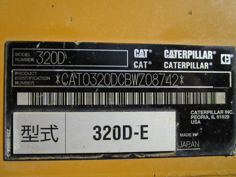 CAT 320D Excavator
